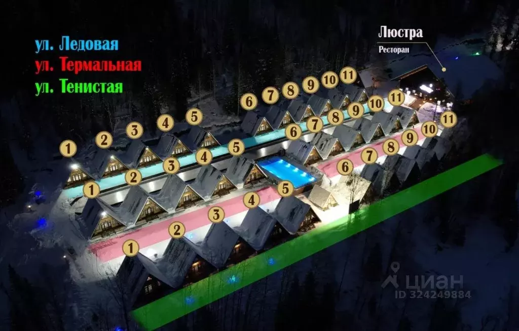 Дом в Алтай, Турочакский район, Телецкого горнолыжного курорта ... - Фото 2