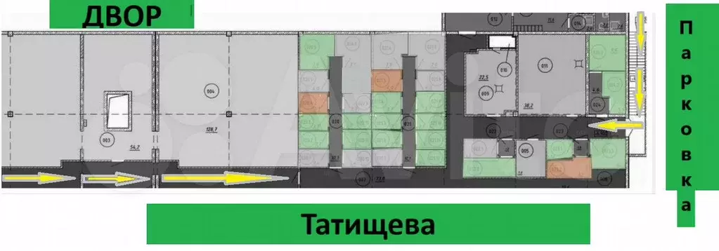 Татищева 20/2 - Фото 1