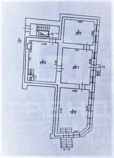 Помещение свободного назначения в Санкт-Петербург наб. Канала ... - Фото 2