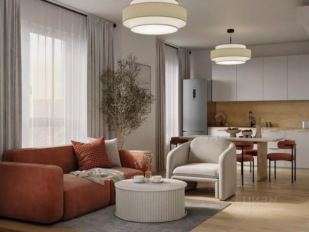 3-к кв. Московская область, Ленинский городской округ, пос. Ленинский ... - Фото 2