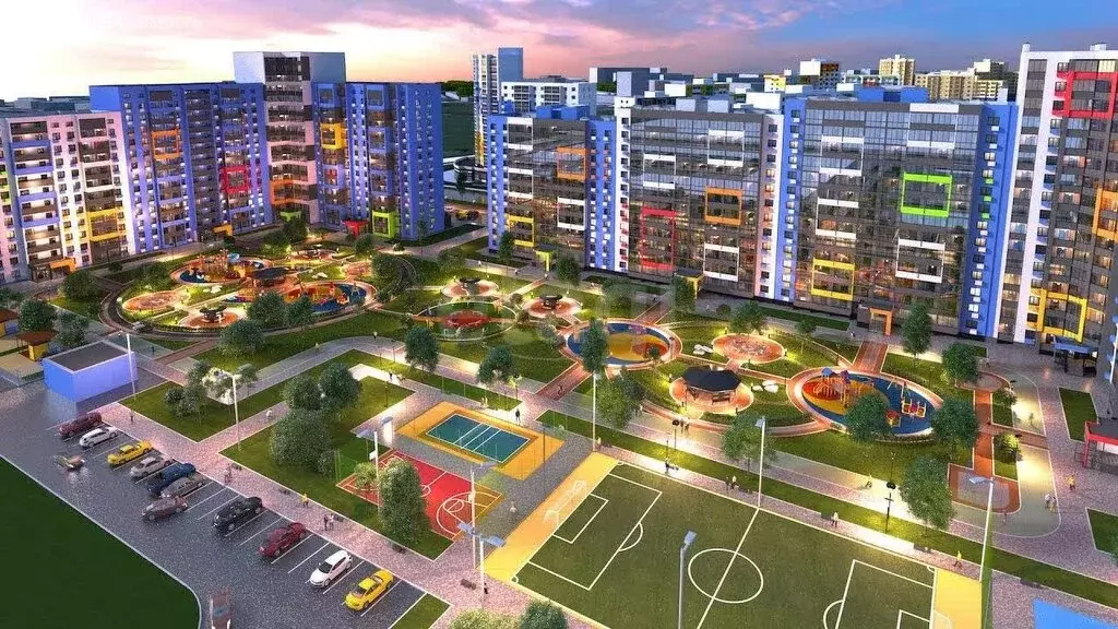 1-комнатная квартира: село Засечное, Светлая улица, с77 (38.6 м) - Фото 1