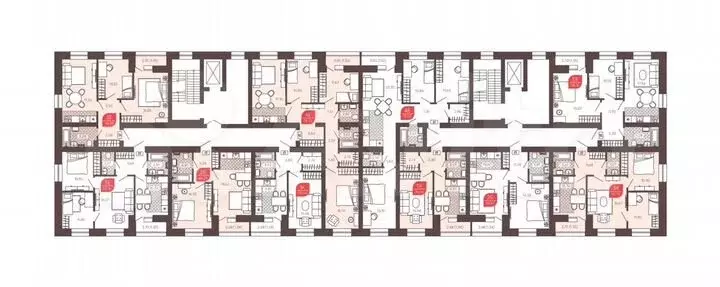 3-к. квартира, 59,2м, 8/9эт. - Фото 1