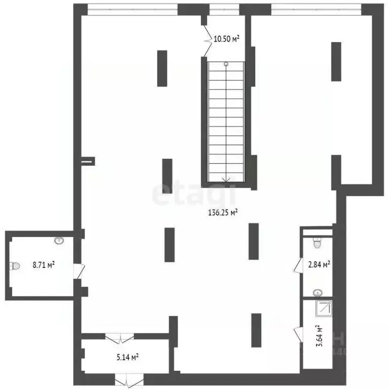Офис в Тюменская область, Тюмень ул. Федюнинского, 60к1 (187 м) - Фото 2