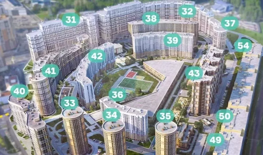 2-к кв. Санкт-Петербург Коломяжский просп., 13к2 (60.6 м) - Фото 2