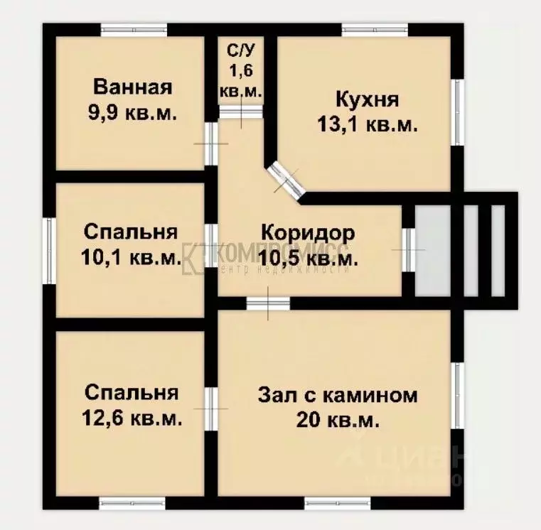 Дом в Краснодарский край, Северский район, Ильское городское ... - Фото 1