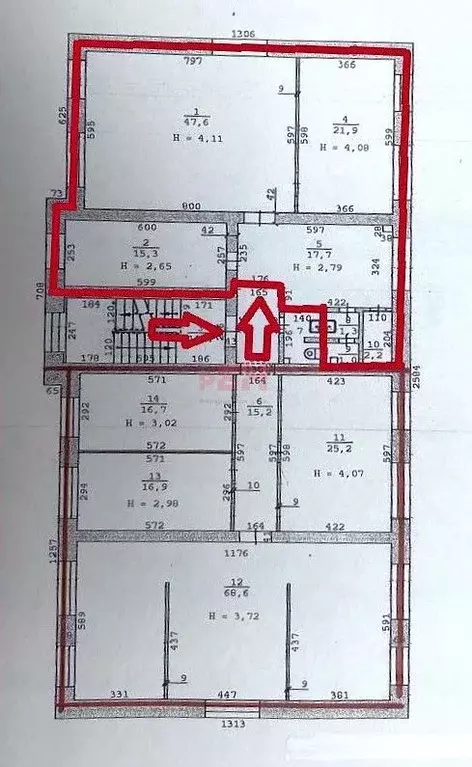 Офис в Свердловская область, Екатеринбург ул. Московская, 48Б (106 м) - Фото 2