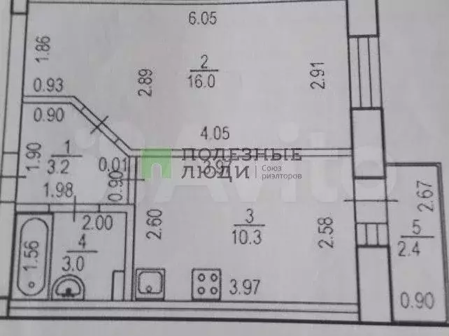 1-к. квартира, 32,5 м, 6/11 эт. - Фото 0
