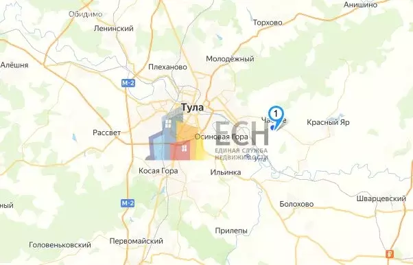 Участок в Тульская область, городской округ Тула, село Частое (254800 ... - Фото 2