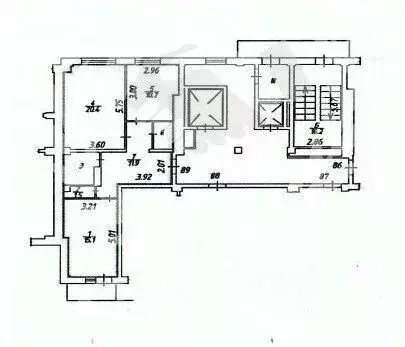 2-к кв. Калужская область, Калуга Аллейная ул., 12 (66.0 м) - Фото 2