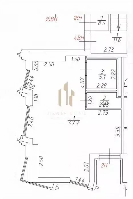 Помещение свободного назначения в Москва Севастопольский просп., 22А ... - Фото 1