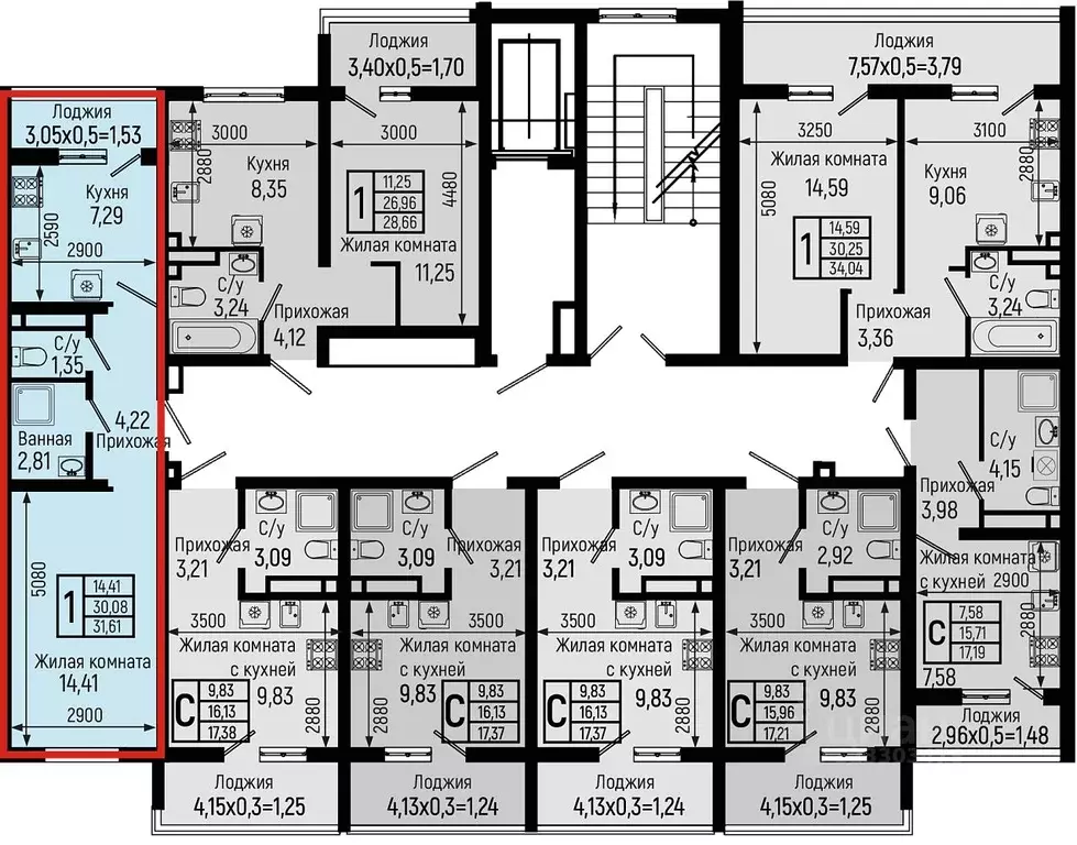 1-к кв. Краснодарский край, Туапсинский муниципальный округ, с. Небуг ... - Фото 2