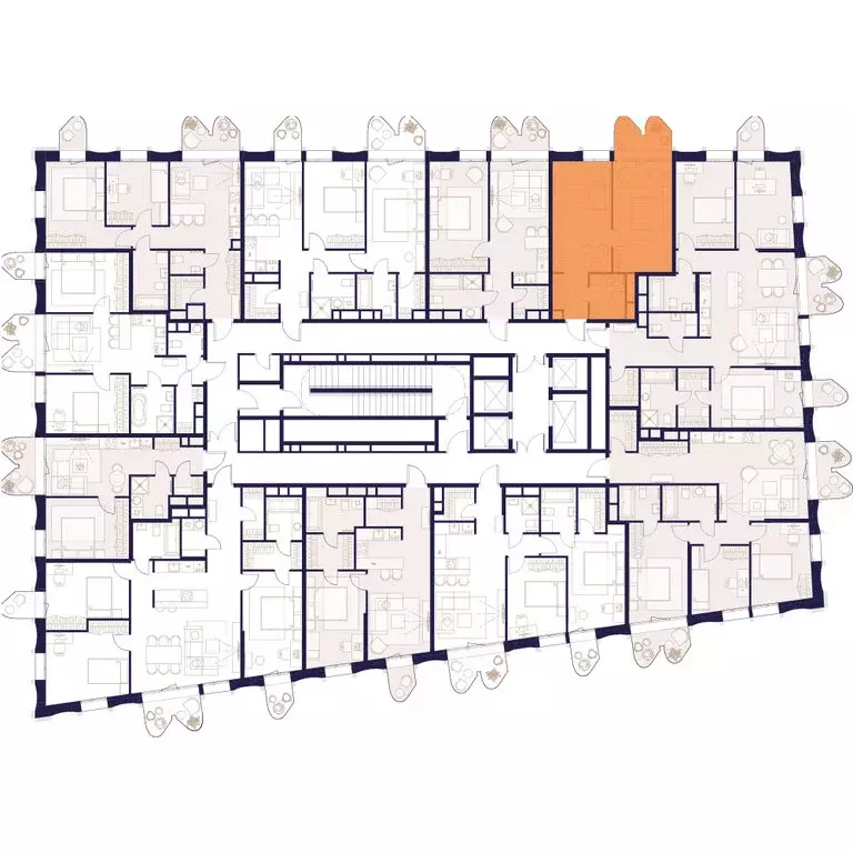 1-комнатная квартира: Москва, СВАО, район Ростокино, ЖК Союз, к1 (44.7 ... - Фото 1