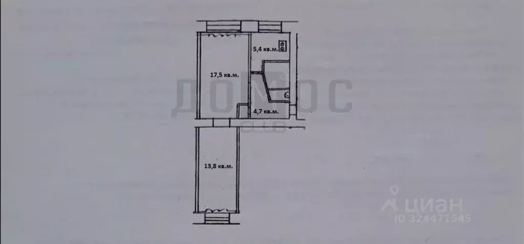 2-к кв. Свердловская область, Березовский Театральная ул., 16 (44.7 м) - Фото 2