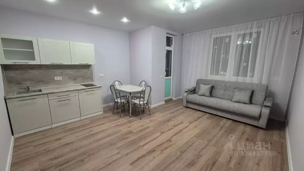 Студия Краснодарский край, Краснодар ул. Карпатская, 5 (27.5 м) - Фото 1