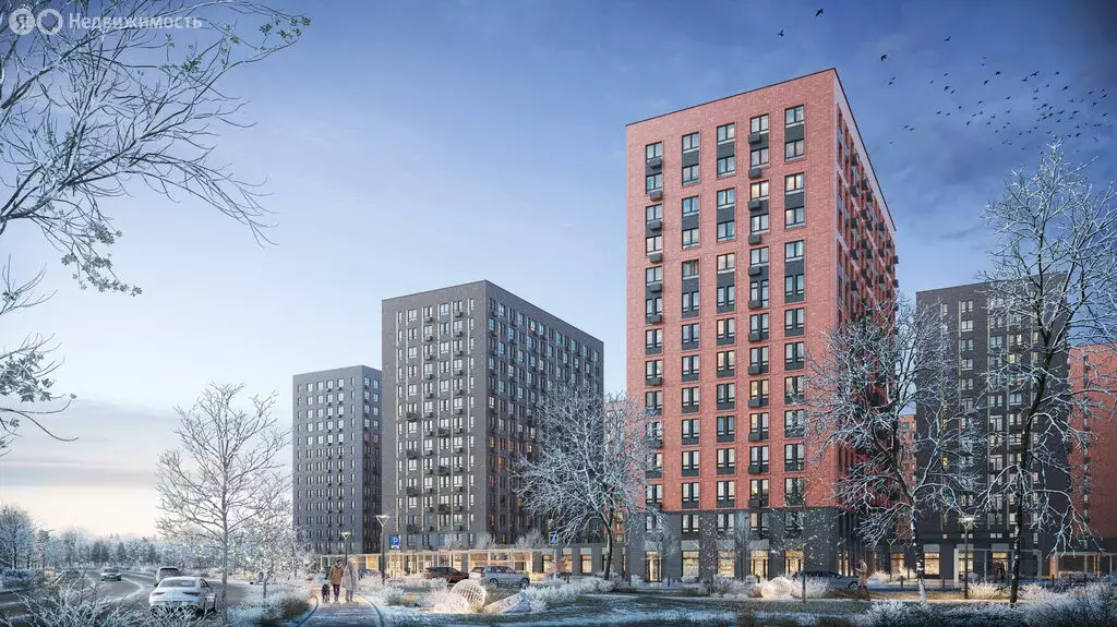 Квартира-студия: село Остафьево, жилой комплекс Остафьево, к21 (22.54 ... - Фото 2