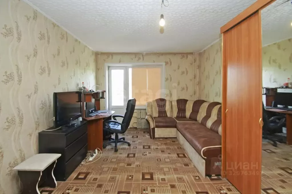 1-к кв. Омская область, Омск Новокирпичная ул., 3/1 (35.0 м) - Фото 1