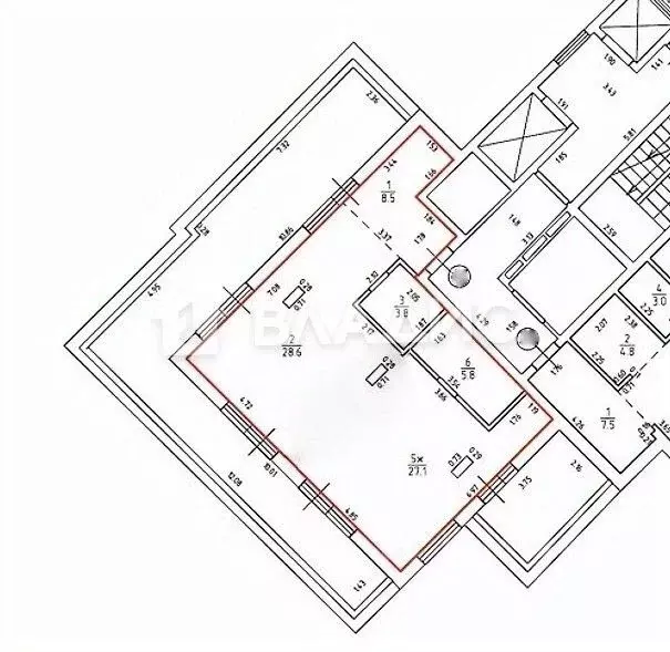 1-к кв. Калининградская область, Калининград ул. Молодой Гвардии, 34 ... - Фото 2