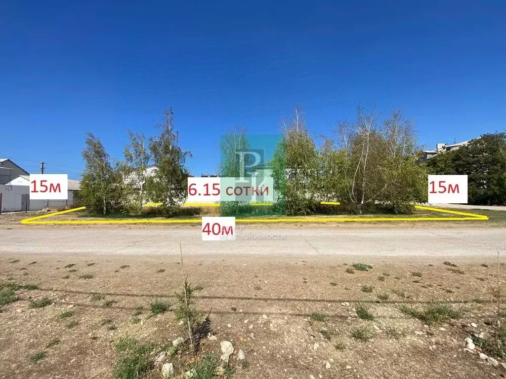 Участок в Севастополь с. Андреевка, ул. Морская (6.15 сот.) - Фото 1