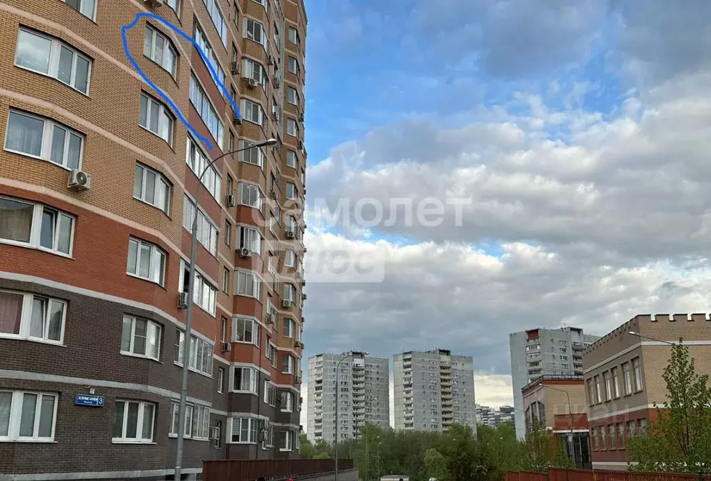1-к кв. Московская область, Видное бул. Зеленые аллеи, 3 (44.2 м) - Фото 1
