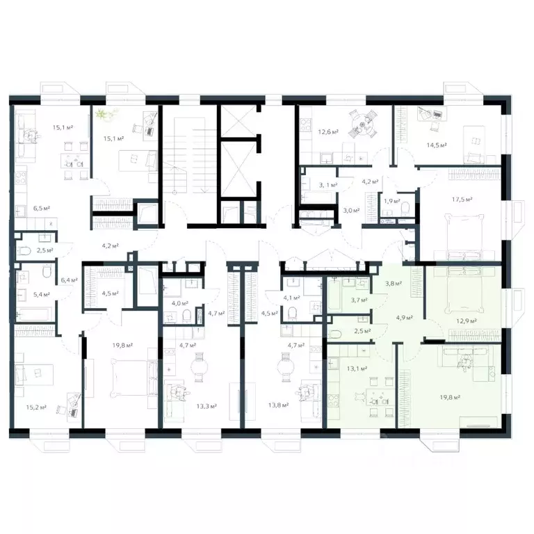 2-к кв. Приморский край, Владивосток Дом на Востоке жилой комплекс, ... - Фото 2