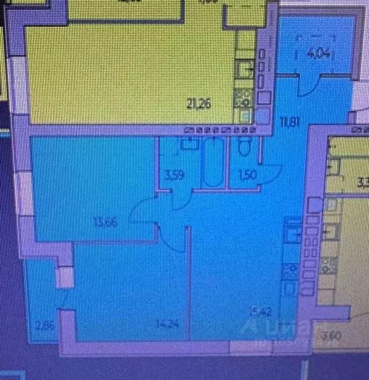 2-к кв. мордовия, саранск ул. фурманова, 35 (65.73 м) - Фото 1