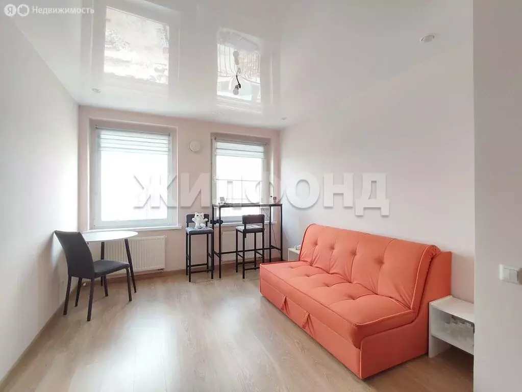 Квартира-студия: Новосибирск, улица Владимира Заровного, 22 (23.8 м) - Фото 0