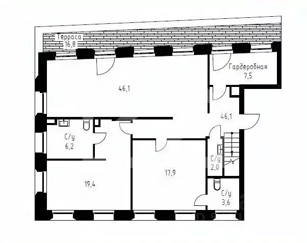Помещение свободного назначения в Москва Пятницкая ул., 40С1 (271 м) - Фото 2