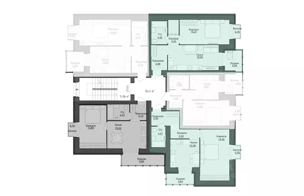 1-к кв. Ярославская область, Ярославль Мельничная ул., 85 (38.65 м) - Фото 1