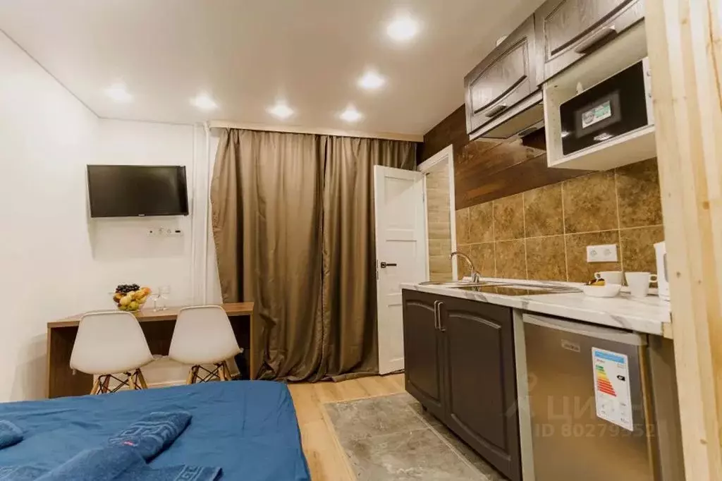 Студия Калужская область, Обнинск ул. Курчатова, 27 (20.0 м) - Фото 2