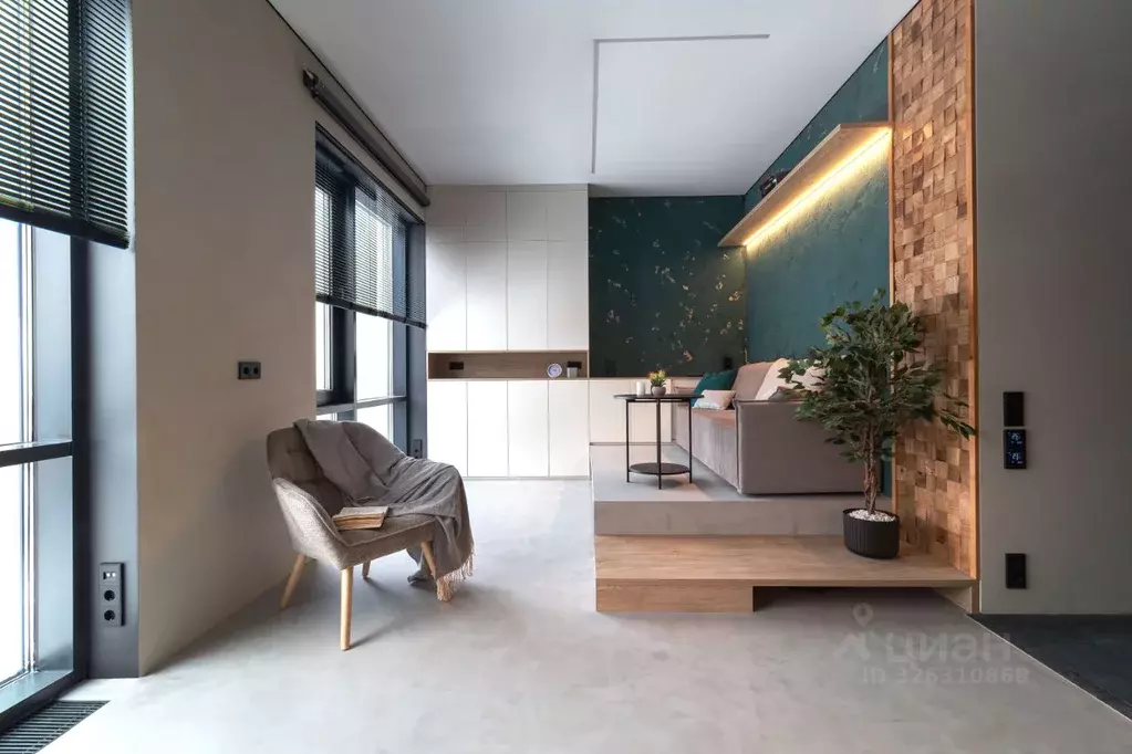 1-к кв. Москва наб. Марка Шагала, 11к3 (34.2 м) - Фото 1