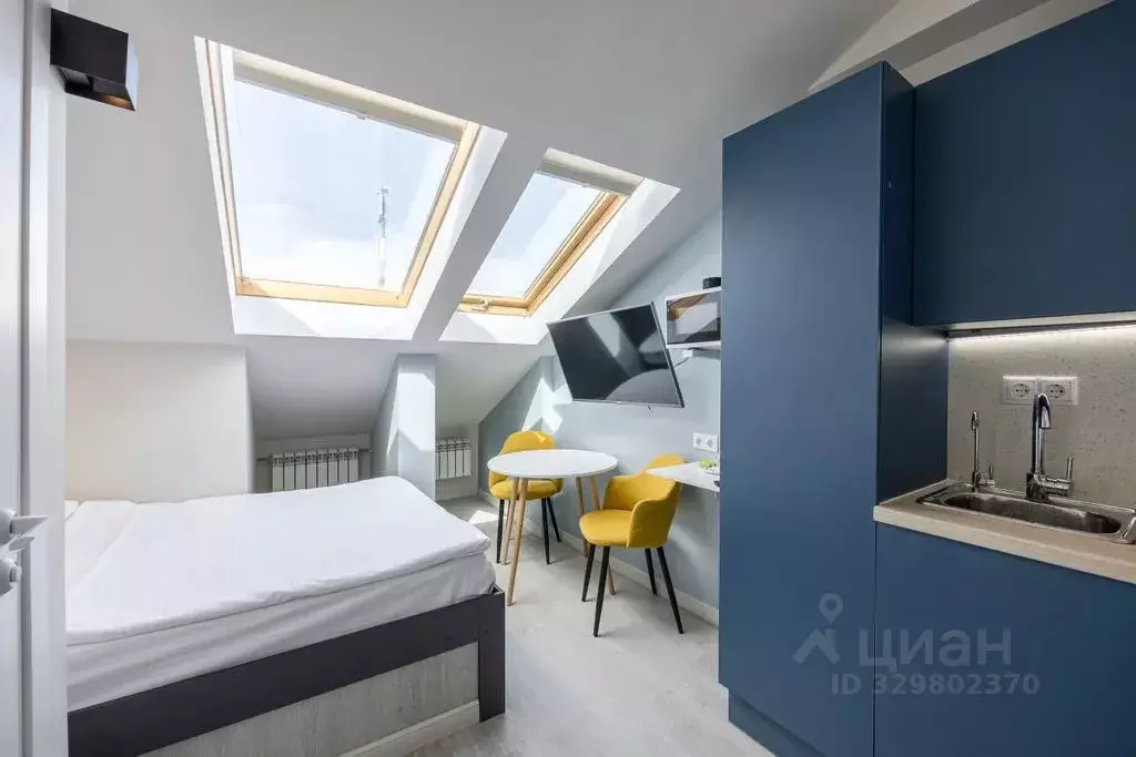 Студия Москва ул. Сретенка, 36 (12.0 м) - Фото 2