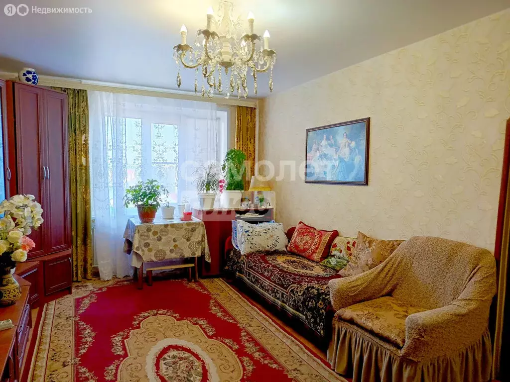 2-комнатная квартира: посёлок Строитель, микрорайон Северный, 17 (37.1 ... - Фото 1