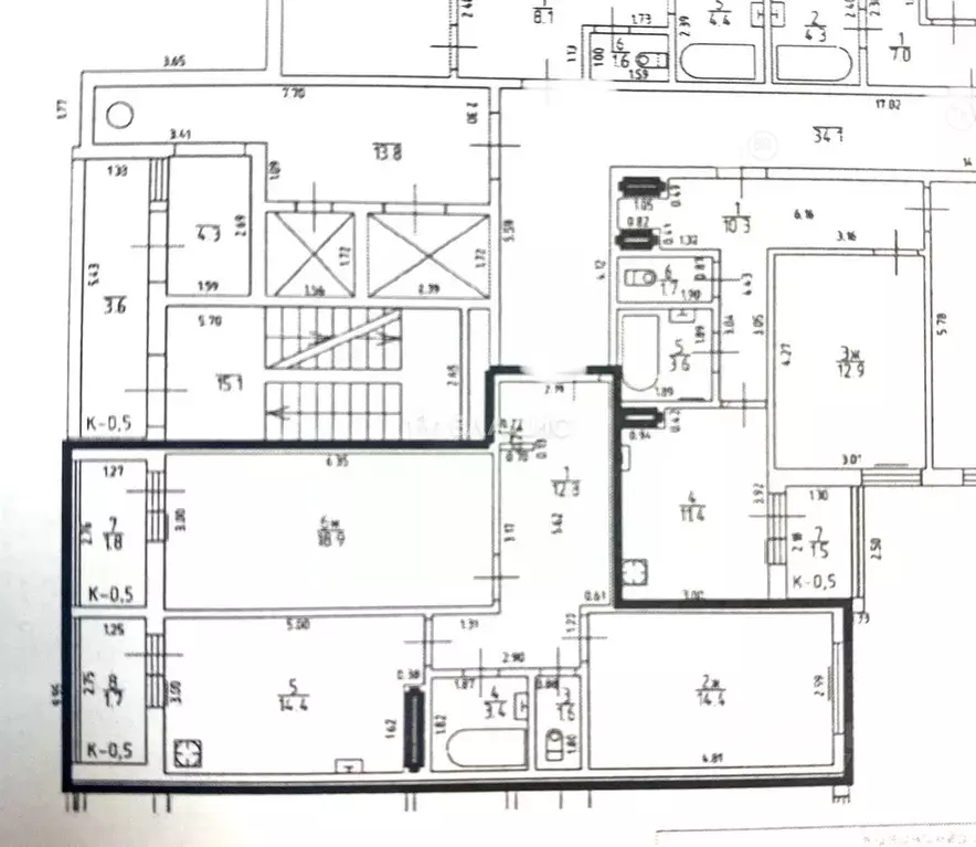 2-к кв. Калининградская область, Калининград Сельма мкр, ул. Виллима ... - Фото 2
