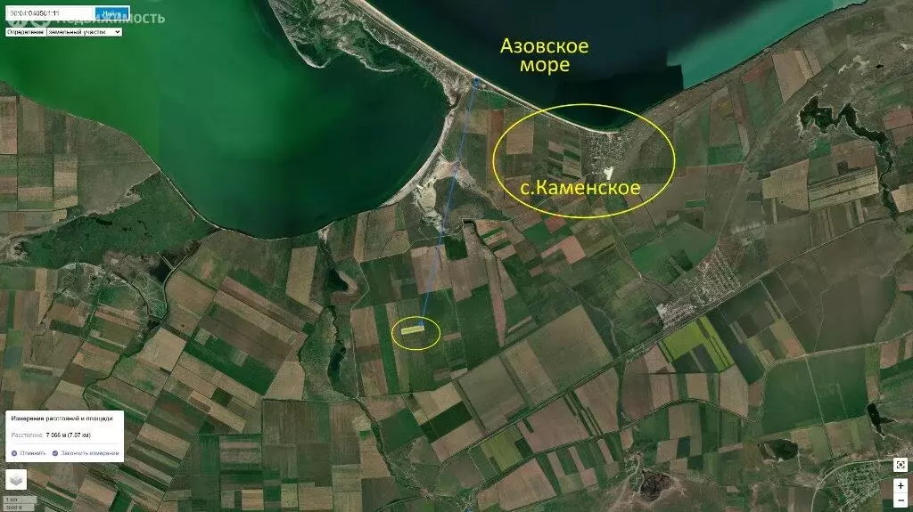 Участок в Кировский район, село Владиславовка (818 м) - Фото 0
