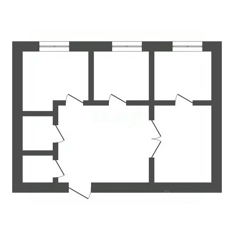 2-к кв. Амурская область, Благовещенск Загородная ул., 55 (54.0 м) - Фото 1