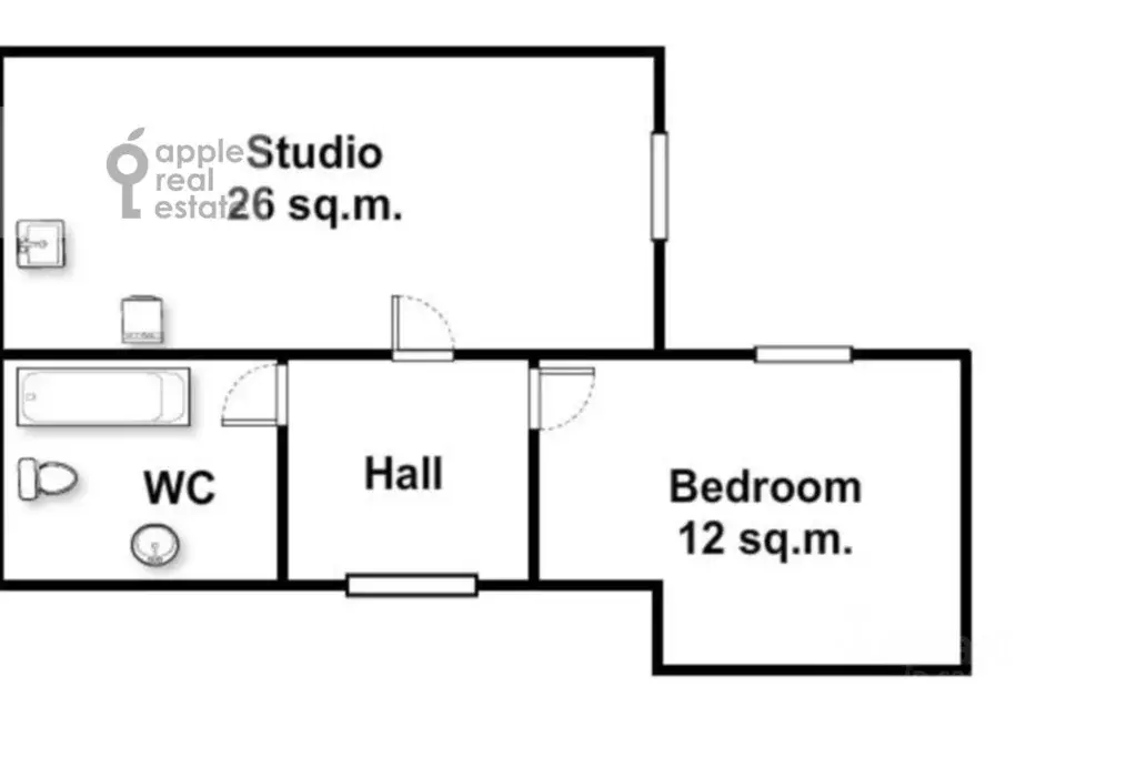 2-к кв. Москва Большой Николопесковский пер., 3 (46.0 м) - Фото 2