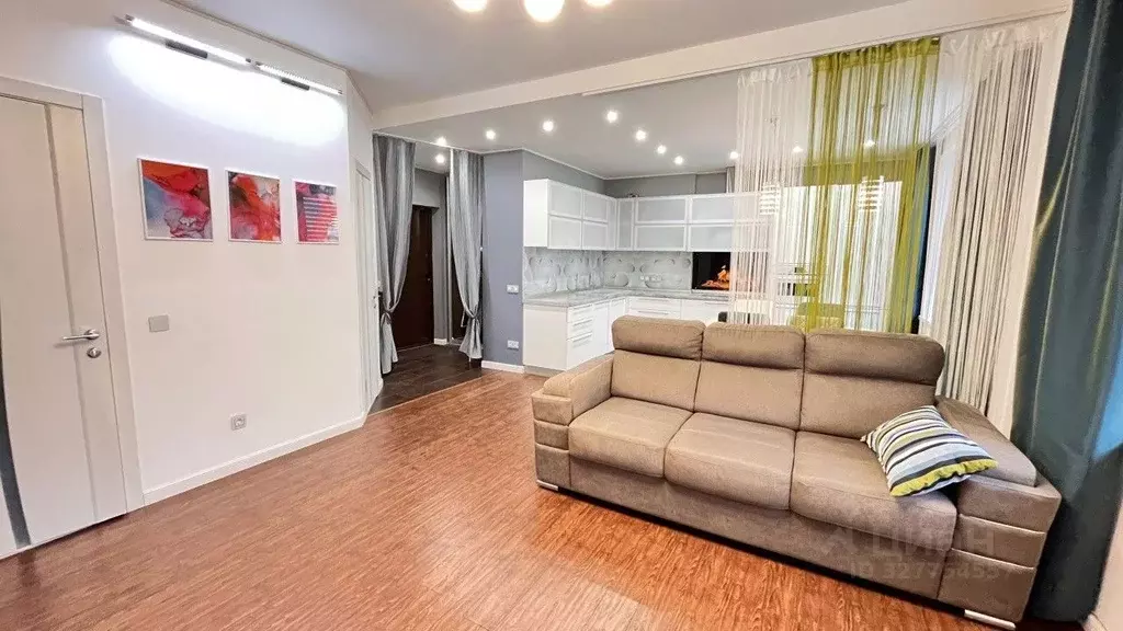 2-к кв. Пермский край, Пермь Боровая ул., 2 (57.1 м) - Фото 2