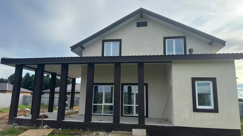 Дом в Калужская область, Боровский район, Совьяки с/пос, Боровики-2 кп ... - Фото 1