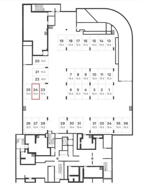 Гараж в Москва 1-й Стрелецкий проезд, 18 (13 м) - Фото 1