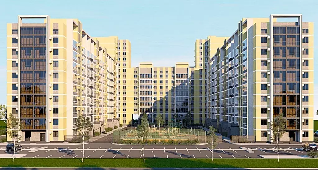 2-к. квартира, 62,5 м, 9/9 эт. - Фото 1