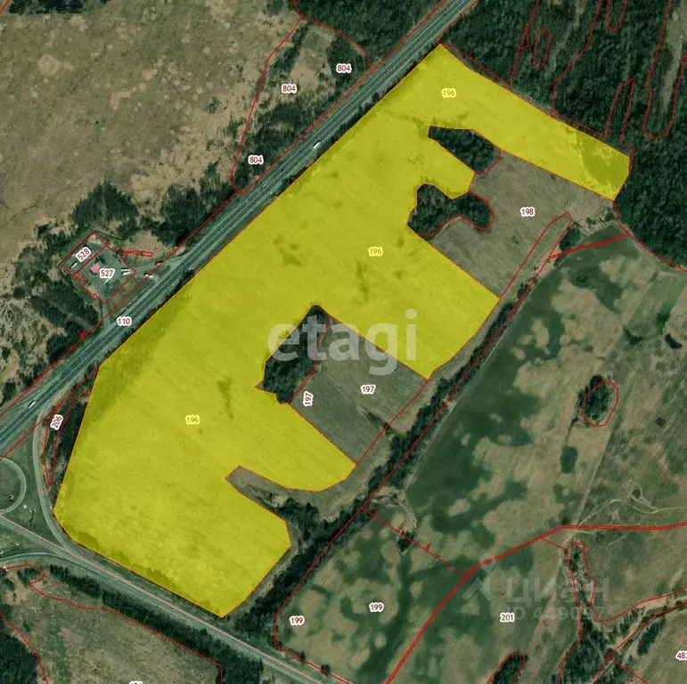 Участок в Смоленская область, Смоленский муниципальный округ, ... - Фото 2