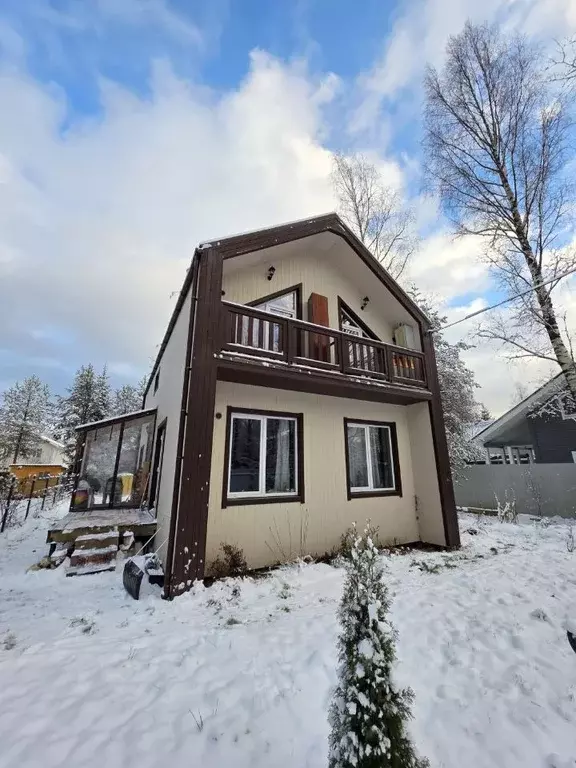 Дом в Ленинградская область, Выборгский район, Первомайское с/пос, д. ... - Фото 1