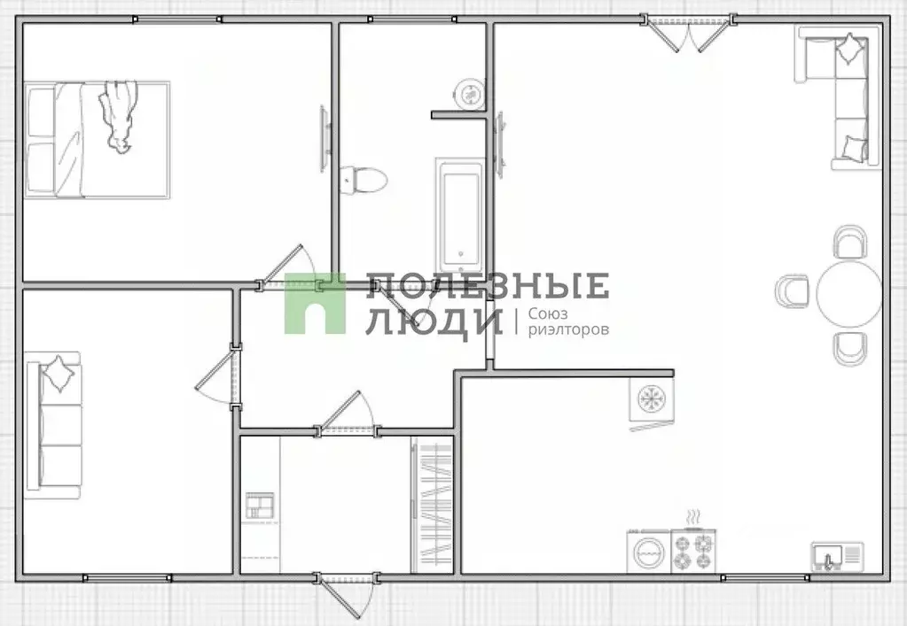 Дом в Иркутская область, Усольский район, Железнодорожное с/пос, пос. ... - Фото 2