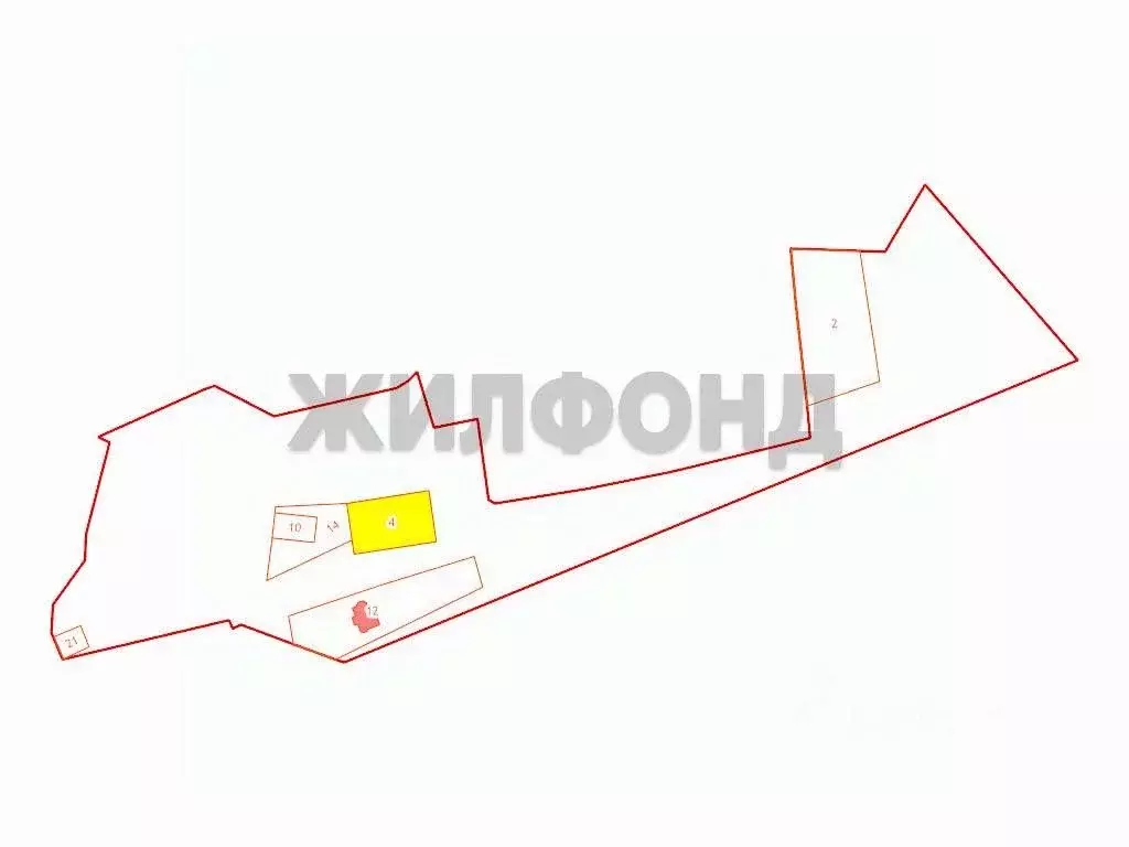 Участок в Новосибирская область, Ордынское рп ул. Западная (10.0 сот.) - Фото 1