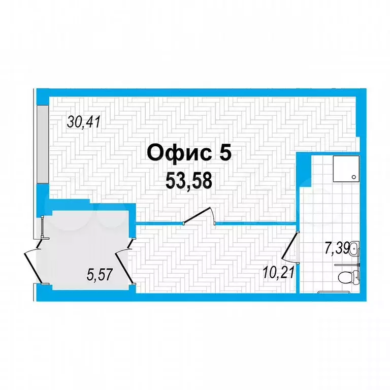 Продам помещение свободного назначения, 53.58 м - Фото 0