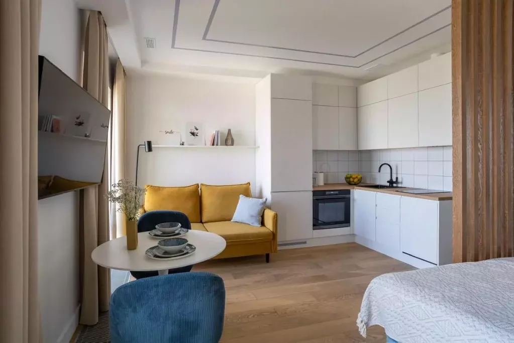 Студия Москва Дмитровский проезд, 1 (30.0 м) - Фото 1