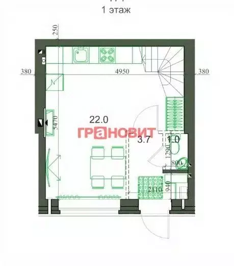 6-к кв. Новосибирская область, Новосибирский район, Мичуринский ... - Фото 1