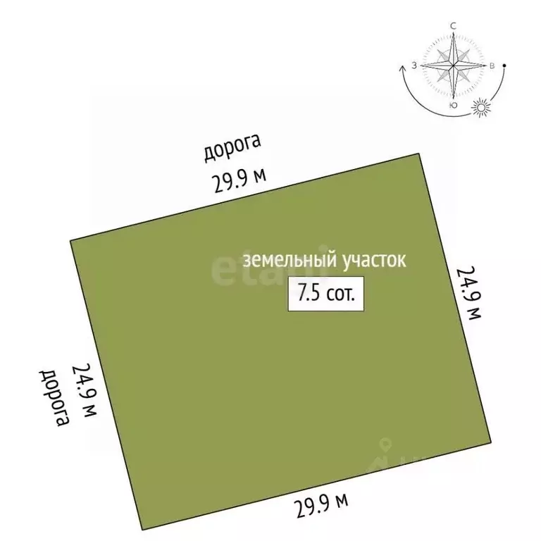 Участок в Башкортостан, Стерлитамакский район, Казадаевский сельсовет, ... - Фото 1