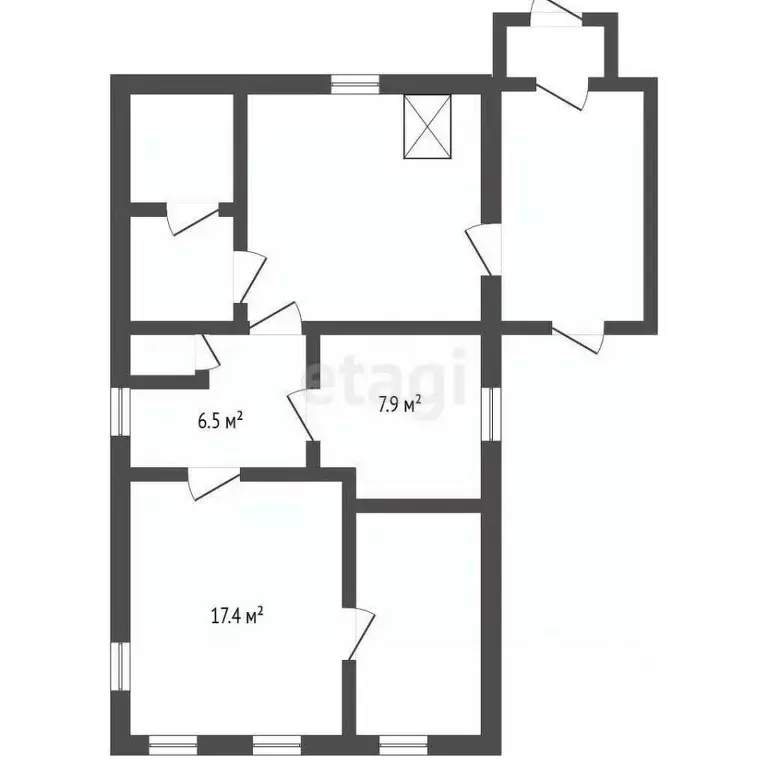 Дом в Омская область, Омск Береговой мкр, ул. 2-я Осенняя, 94 (60 м) - Фото 1