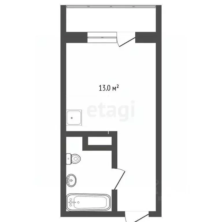 Студия Тюменская область, Тюмень Интернациональная ул., 203к2 (15.9 м) - Фото 2